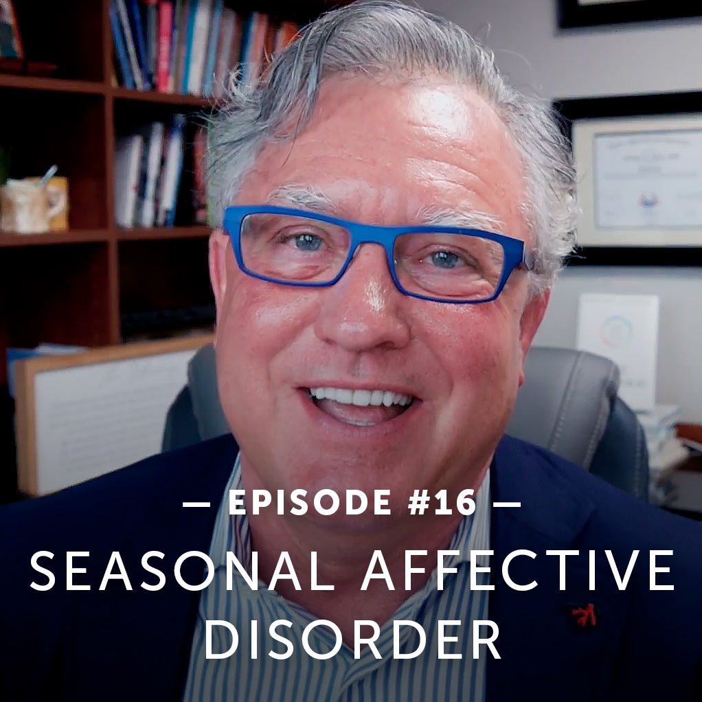 Dr. Jantz Podcast 16 Cover photo. Seasonal Affective Disorder